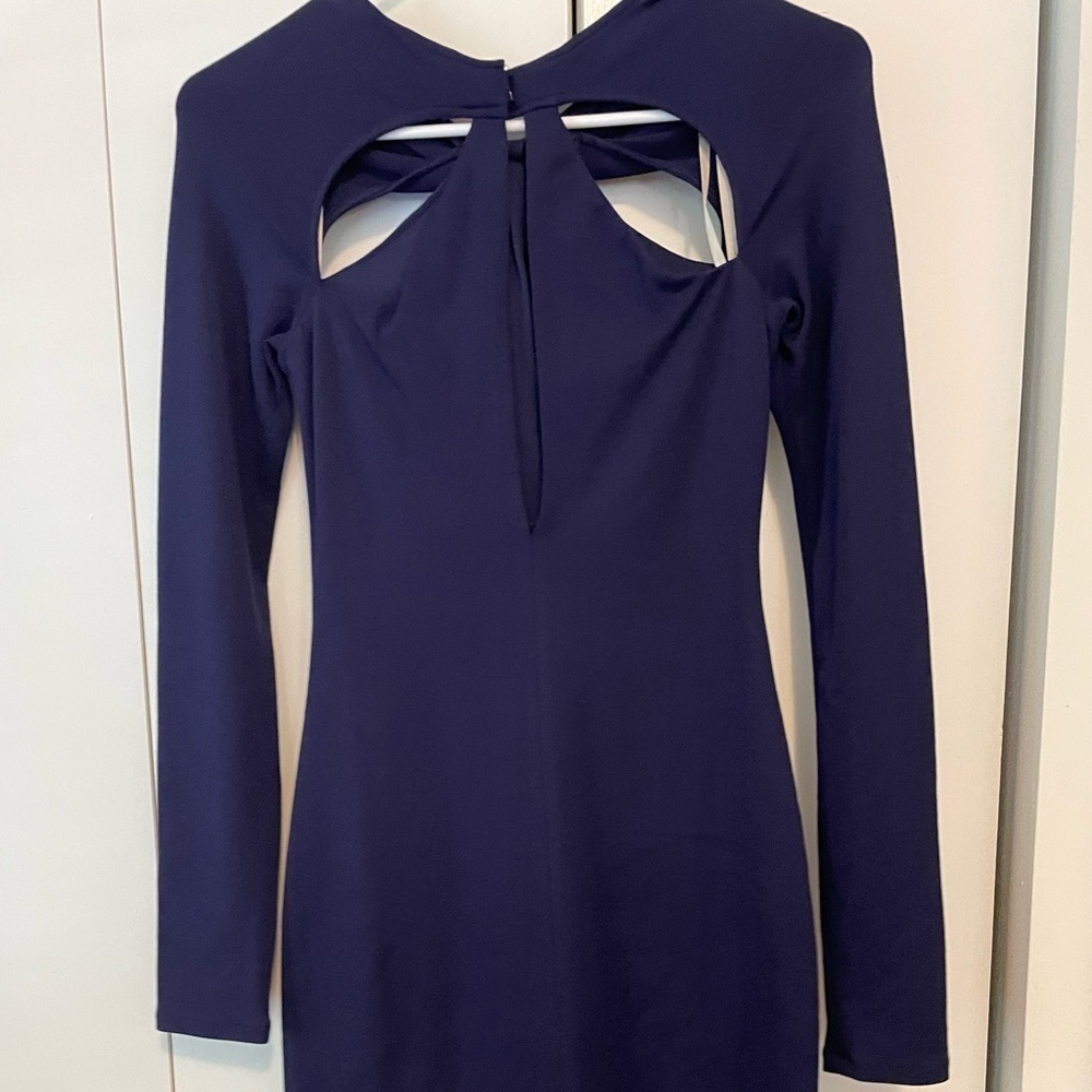 Halston Cutout Dress - Picture 4 of 5